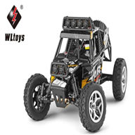 WLtoys 18428 rc car Wltoys 18428 High speed 1/18 1:18 Full-scale rc racing car,1: 18 Nini Electric four-wheel-climbing car with Brake Function-Black color Wltoys-Car-All