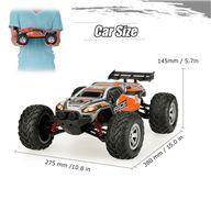 FeiYue FY-10 RC Racing Car,FY10 FY-10 1/12 1:12 electric rc car Truck,4WD remote control cross-country rock crawler with big wheels-Orange FeiYue-Car-All