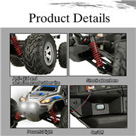 FeiYue FY-10 RC Racing Car,FY10 FY-10 1/12 1:12 electric rc car Truck,4WD remote control cross-country rock crawler with big wheels-Blue FeiYue-Car-All