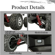 FeiYue FY-11 RC Racing Truck,RC Car,FY11 FY-11 1/12 1:12 electric rc car,4WD remote control cross-country rock crawler with big wheels-FEIYUE FY11 FY-11 1/12 2.4 GHz 4WD High Speed Short Course Truck RC car-Orange FeiYue-Car-All