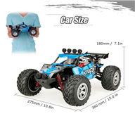 FeiYue FY-11 RC Racing Truck,RC Car,FY11 FY-11 1/12 1:12 electric rc car,4WD remote control cross-country rock crawler with big wheels-FEIYUE FY11 FY-11 1/12 2.4 GHz 4WD High Speed Short Course Truck RC car-Blue FeiYue-Car-All
