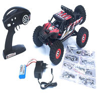 FeiYue FY-07 RC CAR,FY07 FY-07 Bruless rc truck 1/12 1:12 electric rc car,4WD remote control cross-country rock crawler with big wheels-Red FeiYue-Car-All