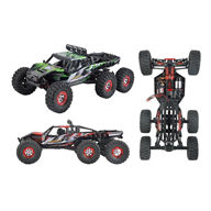 FeiYue FY-06 RC CAR,FY06 FY-06 Brushless rc truck,1/12 1:12 electric rc car,4WD remote control cross-country rock crawler with big wheels-Green FeiYue-Car-All