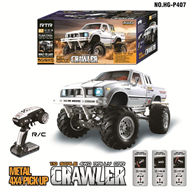 HG P407 rc car HG P407 High speed 1:10 4wd-White 1/10 Scale Electric Power On Road Drift Racing Truck P407 Rock Climbing High Speed Rc Car-White HG-Car-All
