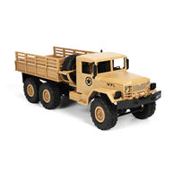 WPL B16 B-16 Military Truck,WPL B16 B-16 RC Car,1/16 1:16 desert Off Road Buggy,WPL M35-A2 Parts Military Truck, Off Road rc car-Yellow WPL-Car-All