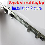 WPL B16 Parts-11-03 Upgrade All metal lifting lugs(8pcs), upgrade metal parts For 4 or 6 Drive Miltary truck,WPL B16 B-16 RC Car Parts,WPL 6X6 Parts,WPL B16 B-16 RC Military Truck Spare parts Accessories,WPL 1:16 Off-road Truck Parts
