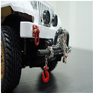 WPL B16 Parts-23-01 Red rescue buckle, metal trailer hook,WPL B16 B-16 RC Car Parts,WPL 6X6 Parts,WPL B16 B-16 RC Military Truck Spare parts Accessories,WPL 1:16 Off-road Truck Parts