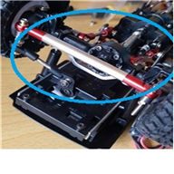 WPL B16 Parts-29-03 Long Rod is Metal Red ball head+Metal Rod-Silver & Short Rod is Plastic ball head+Metal Rod,WPL B16 B-16 RC Car Parts,WPL 6X6 Parts,WPL B16 B-16 RC Military Truck Spare parts Accessories,WPL 1:16 Off-road Truck Parts