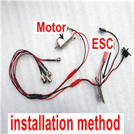WPL B16 Parts-16-05 Brake light, headlight linkage light(You need buy the ESC with Brake function),WPL B16 B-16 RC Car Parts,WPL 6X6 Parts,WPL B16 B-16 RC Military Truck Spare parts Accessories,WPL 1:16 Off-road Truck Parts