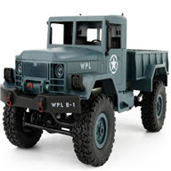 WPL B14 B-14 Military Truck,Green WPL B14 B-14 RC Car,4X4 1/16 1:16 desert Off Road Buggy,WPL M35-A2 Parts Military Truck, Off Road rc car-Green WPL-Car-All