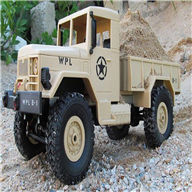 WPL B14 B-14 Military Truck,WPL B14 B-14 RC Car,4X4 1/16 1:16 desert Off Road Buggy,WPL M35-A2 Parts Military Truck, Off Road rc car-Yellow WPL-Car-All