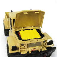 WPL B14 B-14 Military Truck,WPL B14 B-14 RC Car,4X4 1/16 1:16 desert Off Road Buggy,WPL M35-A2 Parts Military Truck, Off Road rc car-Yellow WPL-Car-All