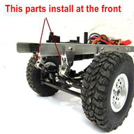 WPL B-16 B16 Parts-09-06 Upgrade All Metal Large stroke steel shock absorber plate(4 set)-larger Itinerary-Need buy with the upgrade metal drive shaft and Upgrade steering Rod,WPL B-16 B16 RC Car Parts,WPL 6X6 Parts,WPL B16 B-16 RC Military Truck Spare pa