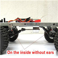WPL B-16 B16 Parts-09-06 Upgrade All Metal Large stroke steel shock absorber plate(4 set)-larger Itinerary-Need buy with the upgrade metal drive shaft and Upgrade steering Rod,WPL B-16 B16 RC Car Parts,WPL 6X6 Parts,WPL B16 B-16 RC Military Truck Spare pa