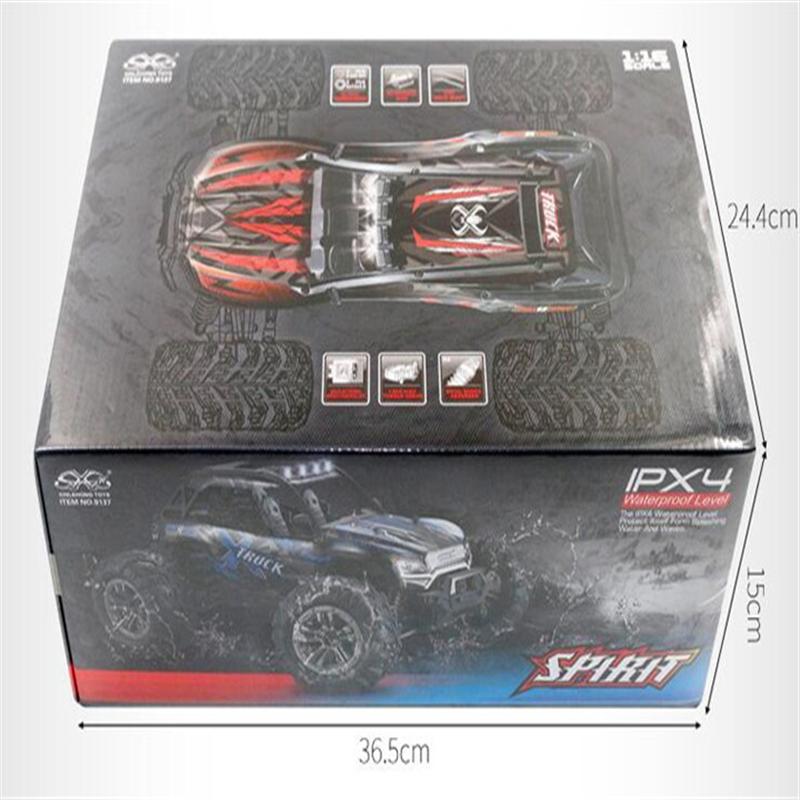 Hosim 9137 RC Car, 1/16 Scale Rc Monster Bigfoot Truck 38km/h Buggy 4x4 Free Sample Rc Car Electric Off-road Hot Sale