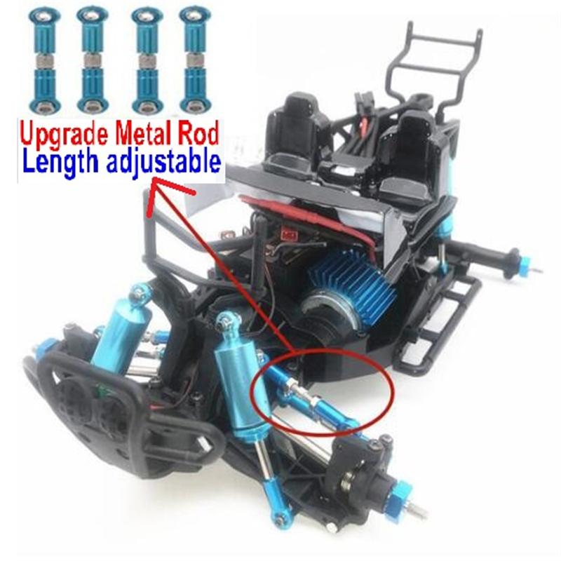 Subotech BG1520 Upgrade Metal Rod(Length adjustable)-4pcs-Blue323 Upgrade Metal Rod(Length adjustable)-9pcs-Blue