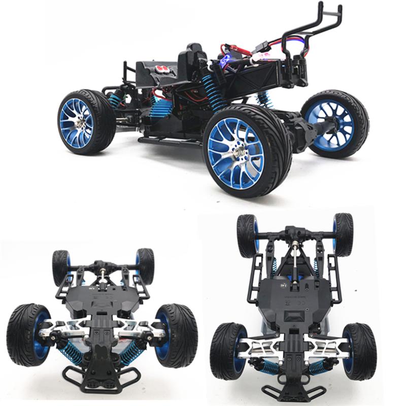 Subotech BG1520 Upgrade Metal Racing Tire(4 set)-Metal Wheel hub+Tire