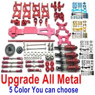 Wltoys 14401 Parts-Upgrade All Metal Parts Assembly-Total 20 kit,5 Color you can choose
