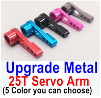 Wltoys A959 A959B A959-B Upgrade Metal 25T Servo Arm(5 Color You can Choose),Can be used for A959 A959B A959-B