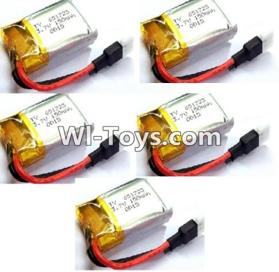 AoSenMa CG023 Parts-14 Official 3.7v 150mah Battery(5pcs),AoSenMa Toys CG023 RC Quadcopter parts,CG023 RC Drone Spare parts Accessories