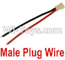 Eachine CG032 Parts-26 Male Plug Wire for the Battery(1pcs),Eachine CG032 RC Quadcopter parts,CG032 RC Drone Spare parts Accessories