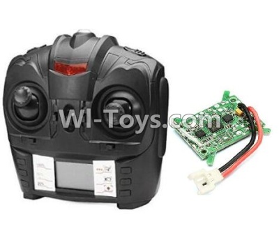 Eachine CG032 Parts-28 Transmitter & Circuit board,Eachine CG032 RC Quadcopter parts,CG032 RC Drone Spare parts Accessories