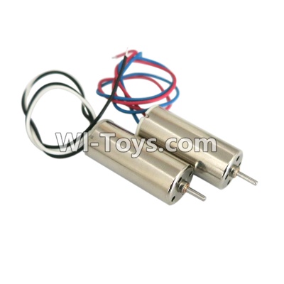 Eachine CG022 Parts-13 rotating Motor with red and blue wire(1pcs-CW) & Reversing-rotating Motor with black and white wire(1pcs-CCW),Eachine CG022 RC Quadcopter parts,CG022 RC Drone Spare parts Accessories
