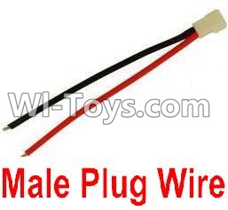 Eachine CG022 Parts-27 Male Plug Wire for the Battery(1pcs),Eachine CG022 RC Quadcopter parts,CG022 RC Drone Spare parts Accessories