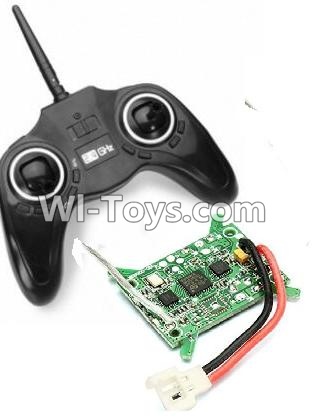 Eachine CG022 Parts-31 Transmitter & Circuit board,Eachine CG022 RC Quadcopter parts,CG022 RC Drone Spare parts Accessories