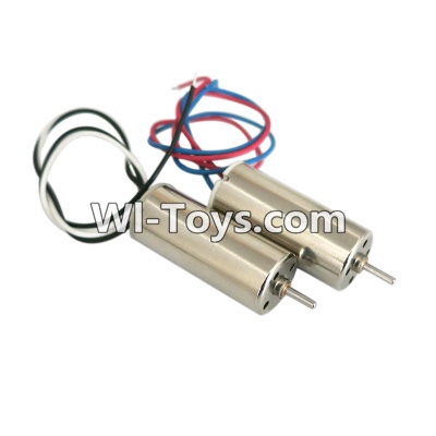 Eachine CG023 Parts-10 rotating Motor with red and blue wire(1pcs-CW) & Reversing-rotating Motor with black and white wire(1pcs-CCW),Eachine CG023 RC Quadcopter parts,CG023 RC Drone Spare parts Accessories