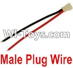 Eachine CG023 Parts-24 Male Plug Wire for the Battery(1pcs),Eachine CG023 RC Quadcopter parts,CG023 RC Drone Spare parts Accessories