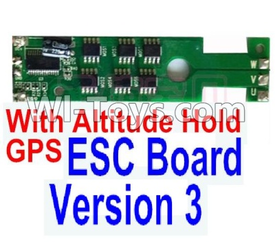 BaYang Toys X16 Parts-35-03 ESC Board-With Altitude Hold(1pcs)-(Version 3),BaYang X16 RC Quadcopter Drone Spare Parts,BaYang Toys X16 Accessoriess Replacement