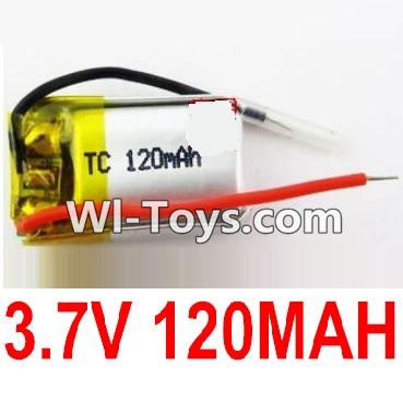 3.7V Battery 01 3.7V 120MAH 15C Battery with Two Wire-651522,Size:22X15X6.5mm,Weight:3.53g,be suit for RC Quadcoter,Drone,RC Helicopter,RC Car,RC Boat,Tank etc.