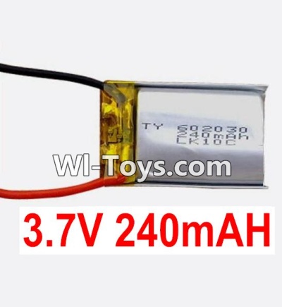 3.7V Battery 06-01 3.7v 240mah 15C Battery with Two wire-602030,Size:30X20X6mm,Weight:6.5g,be suit for RC Quadcoter,Drone,RC Helicopter,RC Car,RC Boat,Tank etc.