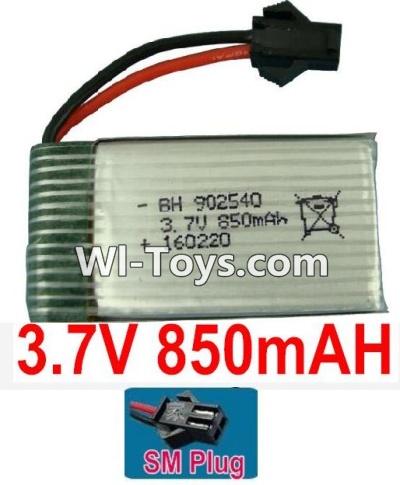 3.7V Battery 19-04 3.7v 850mah 15C Battery with Black SM Plug-902540,Size:42X25X9mm,Weight:17.5g,be suit for RC Quadcoter,Drone,RC Helicopter,RC Car,RC Boat,Tank etc.