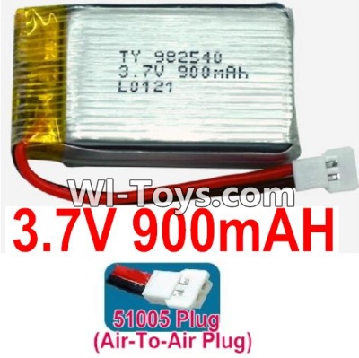 3.7V Battery 20-03 3.7v 900mah 15C Battery with White 51005 Air-To-Air Plug-982540,Size:43X25X10mm,Weight:23g,be suit for RC Quadcoter,Drone,RC Helicopter,RC Car,RC Boat,Tank etc.