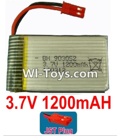 3.7V Battery 23-02 3.7v 1200mah 15C Battery with Red JST Plug-903052,Size:555X29X9mm,Weight:27.9g,be suit for RC Quadcoter,Drone,RC Helicopter,RC Car,RC Boat,Tank etc.