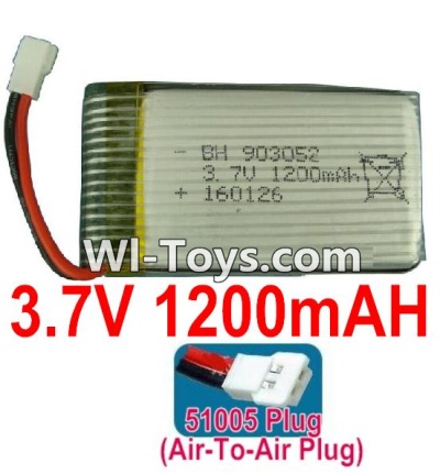 3.7V Battery 23-04 3.7v 1200mah 15C Battery with White 51005 Air-To-Air Plug-993052,903052,Size:55X29X9mm,Weight:27.9g,be suit for RC Quadcoter,Drone,RC Helicopter,RC Car,RC Boat,Tank etc.