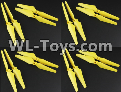 BoMing M50 Spare Parts-01-02 Main rotor blades,Propellers(16pcs)Bo Ming BoMing M50 RC Quadcopter Drone Spare Parts Replacement Accessories M50
