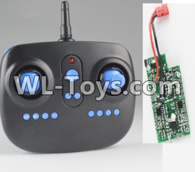 BoMing M50 Spare Parts-13-01 Transmitter,Remote control & Circuit board,Receiver boardBo Ming BoMing M50 RC Quadcopter Drone Spare Parts Replacement Accessories M50