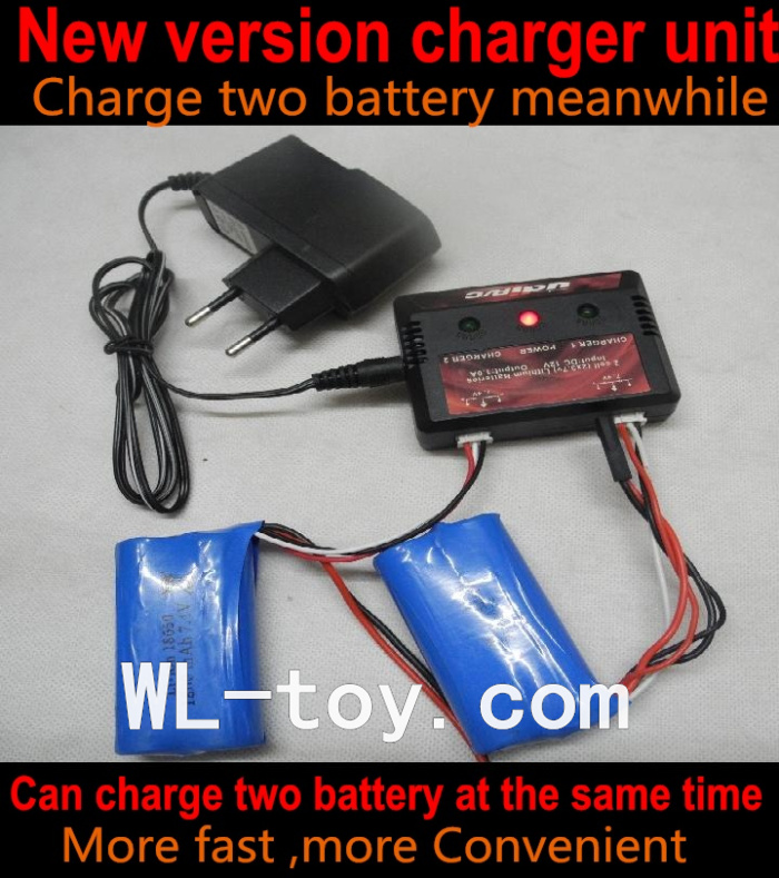 BoRong 6801 RC Helicopter parts, BR6801-parts-14 Upgrade New version charger and balance charger-Can charge two battery at the same time