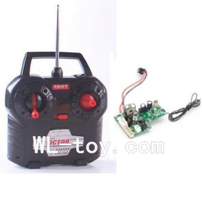 BoRong 6801 RC Helicopter parts, BR6801-parts-16 Transmitter & Circuit board