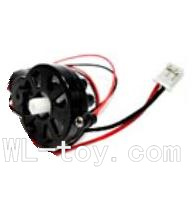 BoRong 6801 RC Helicopter parts, BR6801-parts-29 Tail cover with tail motor
