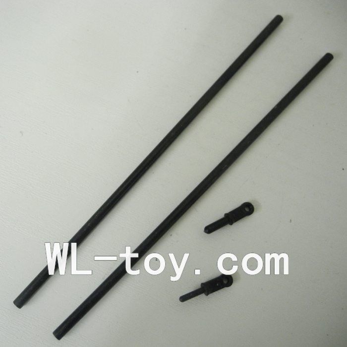 BoRong 6801 RC Helicopter parts, BR6801-parts-30 Support pipe with fixtures