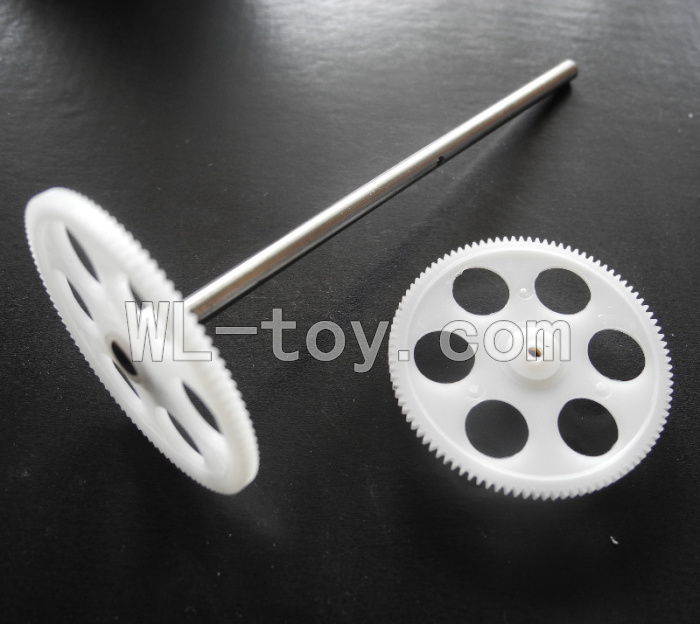BoRong 6806 RC Helicopter model BR6806-parts-16 Upper amin gear with hollow pipe & Lower main gear