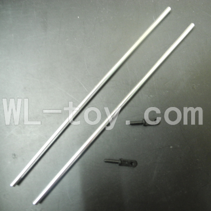 Borong BR 6808 RC Helicopter model BR6808-parts-14 Support pipe with fixtures(2pcs)