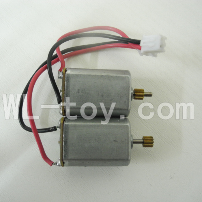 Borong BR 6808 RC Helicopter model BR6808-parts-27 Main motor with long shaft and gear & Main motor with short shaft and gear
