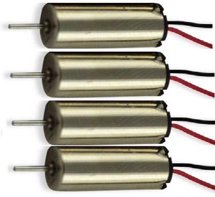 Cheerson CX-10 Parts-25 rotating Motor(2pcs) & Reversing-rotating Motor(2pcs),,Cheerson CX-10 RC Drone Quadcopter Spare parts,CX-10 Mini Quadcopter Aircraft accessories