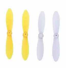 Cheerson CX-10 parts-28 CX-10-Upgrade-Blades(2x Yellow & 2x Red),,Cheerson CX-10 RC Drone Quadcopter Spare parts,CX-10 Mini Quadcopter Aircraft accessories