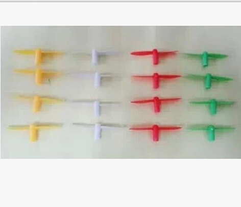 Cheerson CX-10 Parts-30 CX-10-Upgrade-Blades(4x Yellow & 4X Red & 4X Green & 4x White)